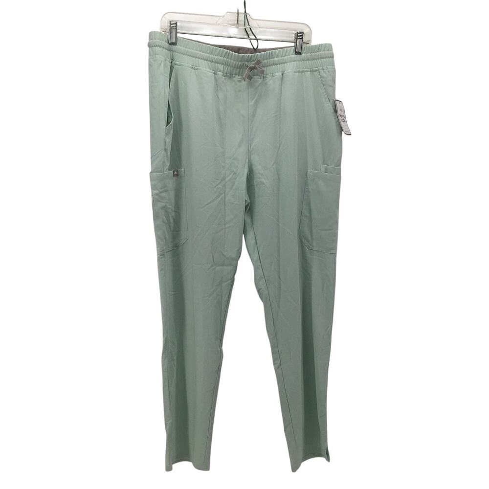Beyond Scrubs Grace Tapered Leg Cargo Pant Green Large L NEW Nursing Healthcare